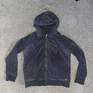 Calvin Klein Gray Hooded Jacket